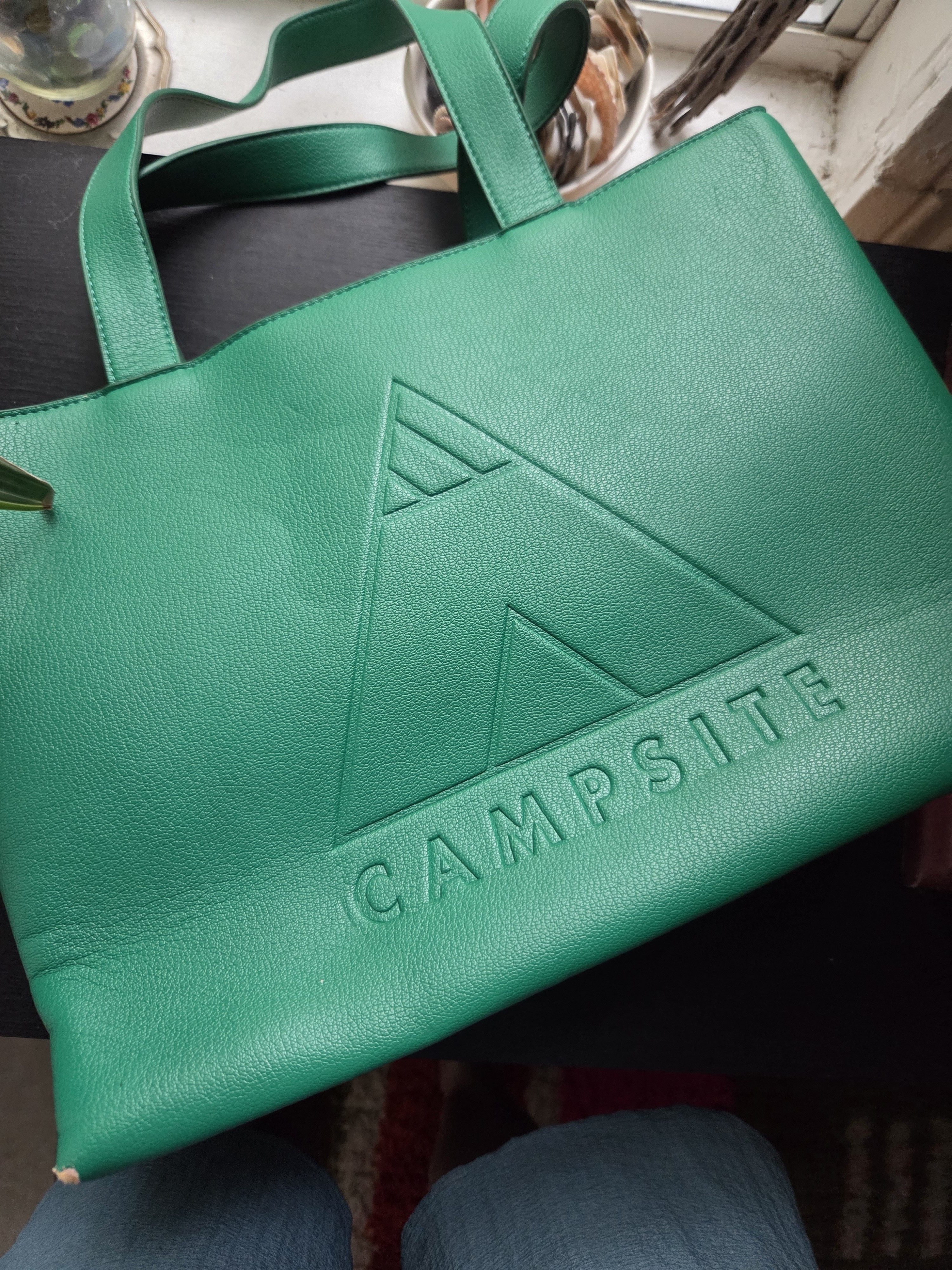 Green Tote Bag